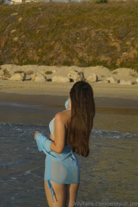 Wearing nothing but ocean vibes would you join me for a sunset swim or part 2