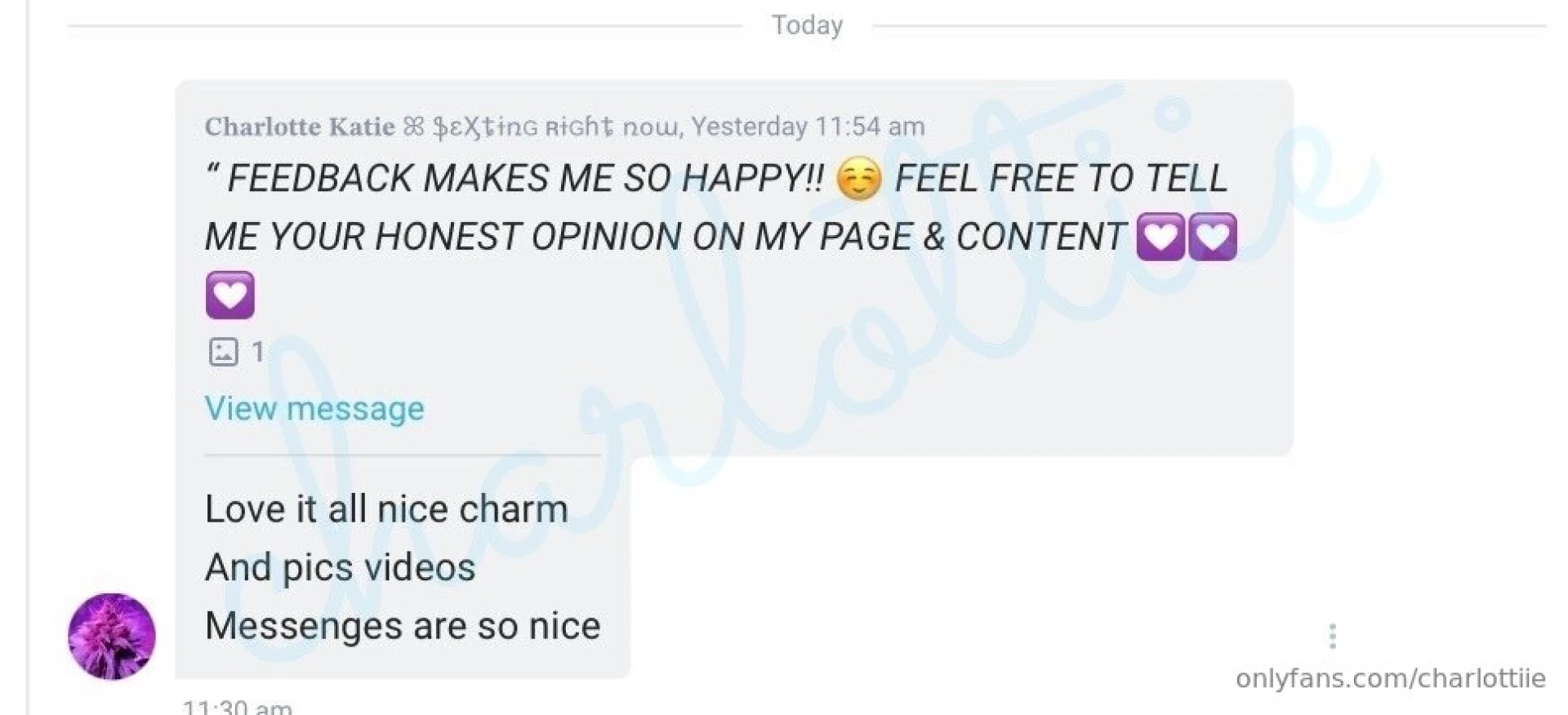 More feedback god you guys melt me i love you part 1 