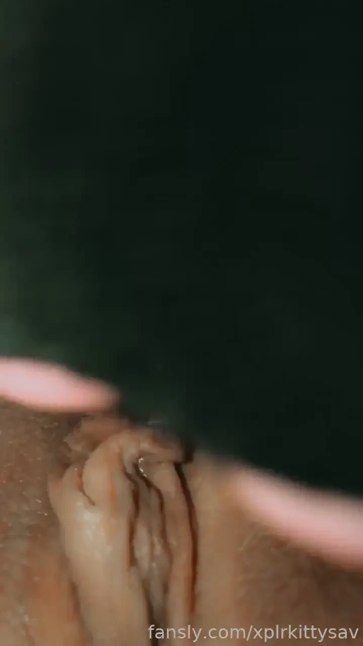 Kitty playing with her kitty 