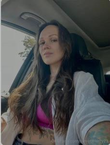 Just beautiful me in the car but i could be beautiful me in your car