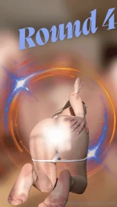 Round 4 the sweetest part and if you reach the end and cum with me you