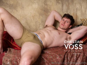 Just getting comfy before st patrick s day green boxers legs open and