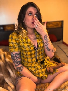 I was caught amp fucked i was playing with my pussy and fucking myself