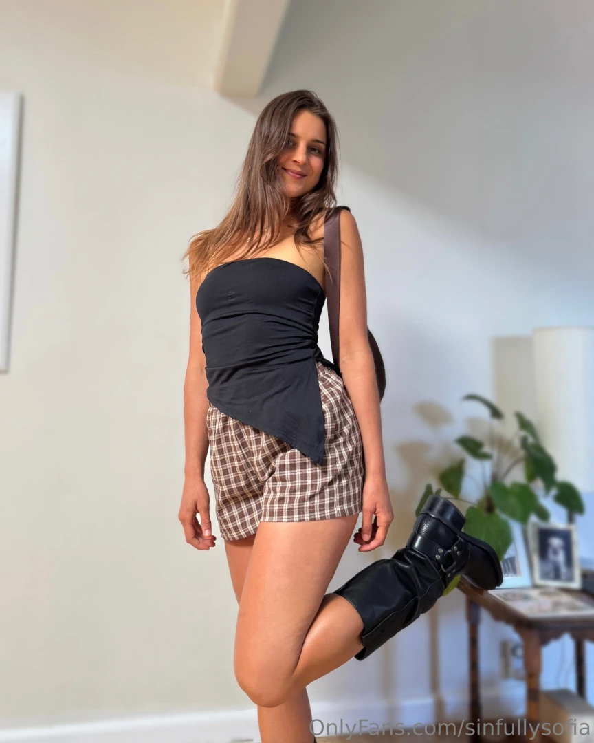 I love wearing boots makes me feel a little extra sexy 