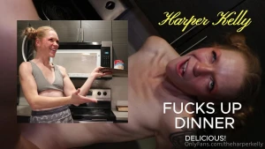 I may not be a good cook but i take creampies like a champ