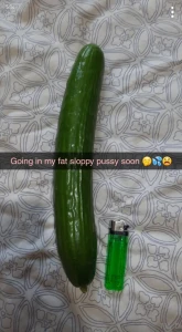 Gonna do a close up vid cucumber newvid closeup edit video is out go