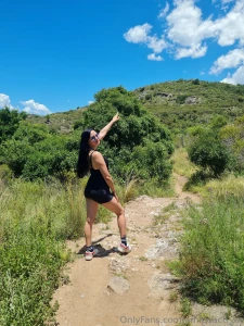 Just a wild girl in her natural habitat