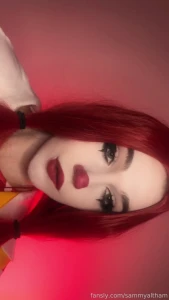 Today i m not just an evil clown i m your favorite burger fetish lips