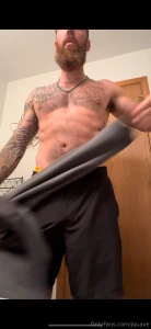 A strip shower and had to clean myself up after this one