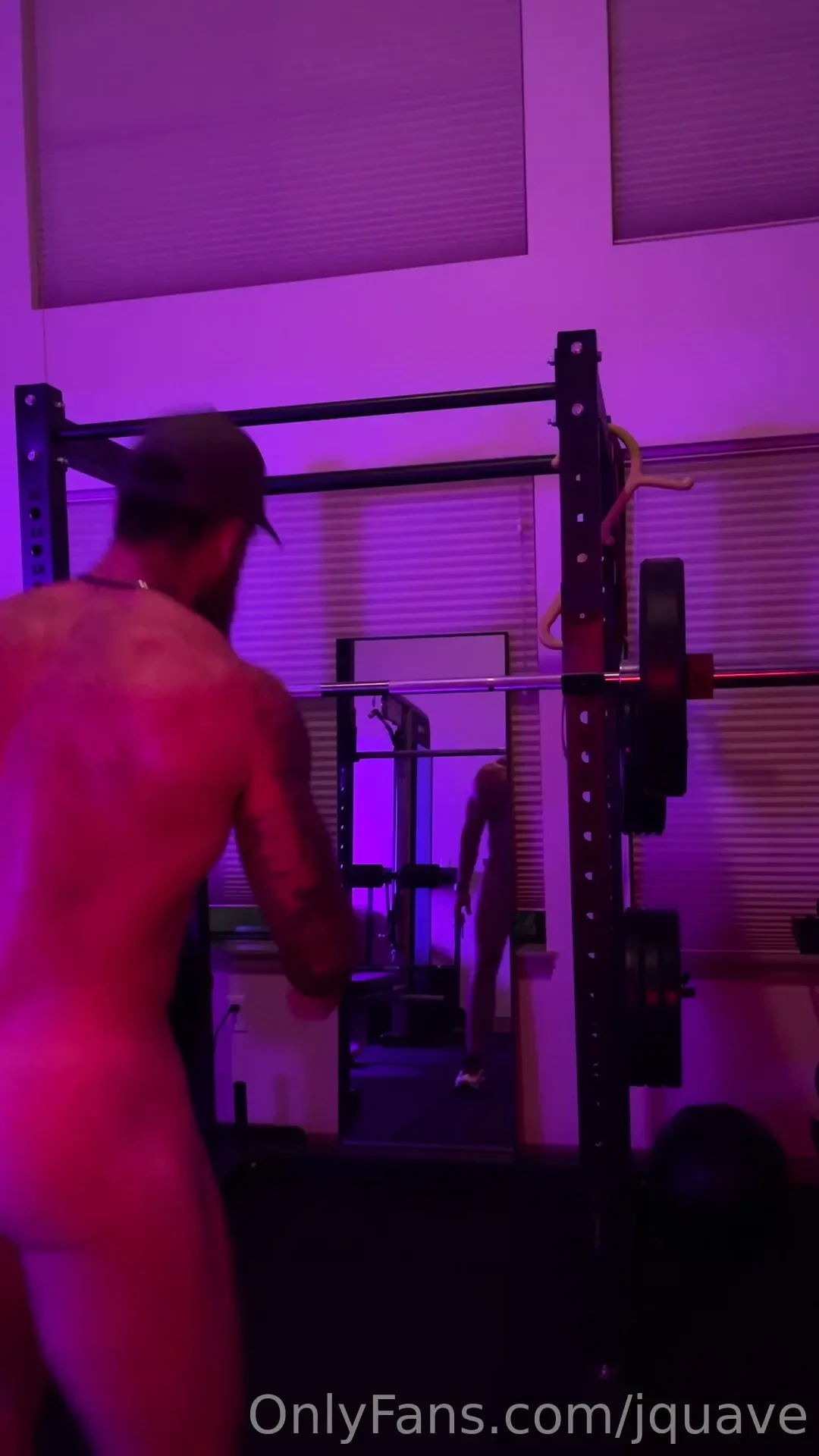 Naked front squats after a bj warmup dm for the bj vid 