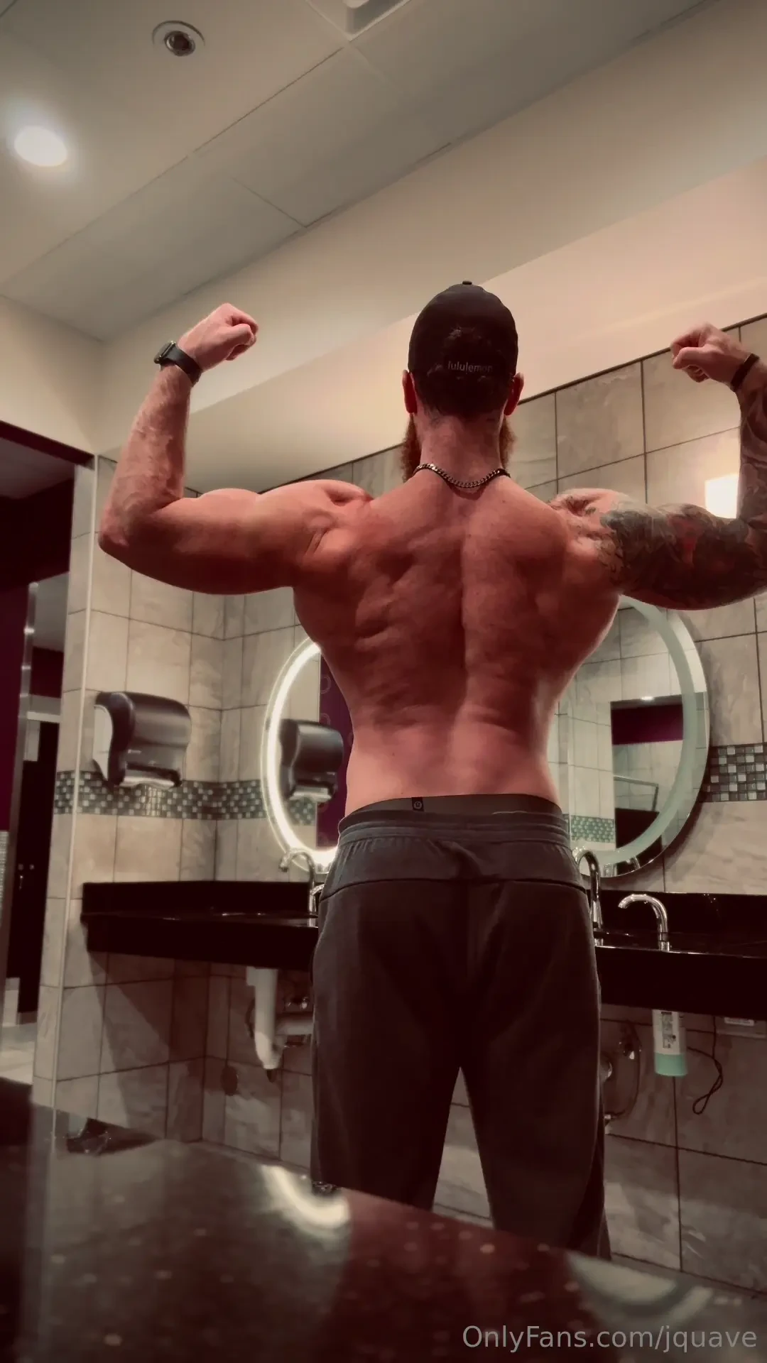 Post workout flex strip tan and 