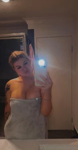 Who wants to see without the towel