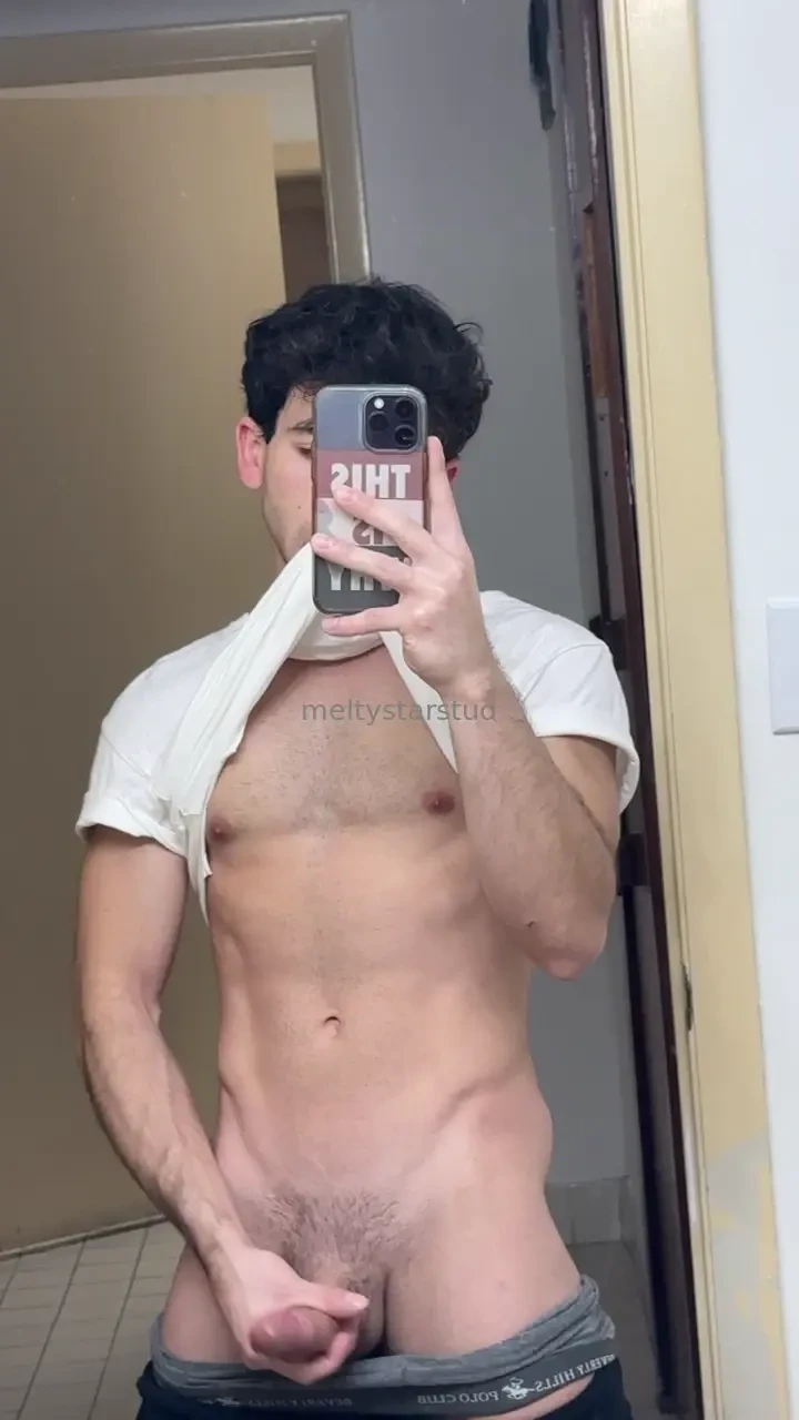 Wyd if you find me doing this in the locker room 