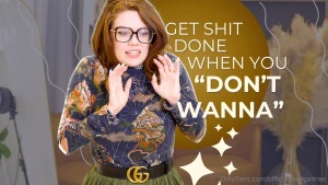 Episode four get shit done when you don t wanna this one is all about