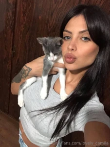 We have mutual love with my kitten he never leaves my side when i m