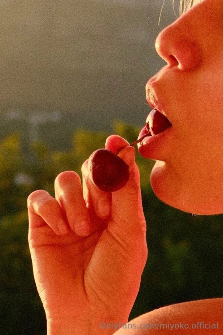 Just me sunset montenegro and bowl of cherries part 2 