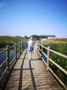 Some old photos from 2021 show you what s under my skirt and some