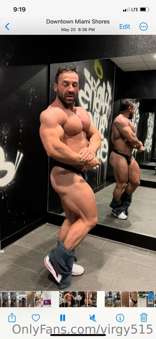 Little preview posing today after my back workout 