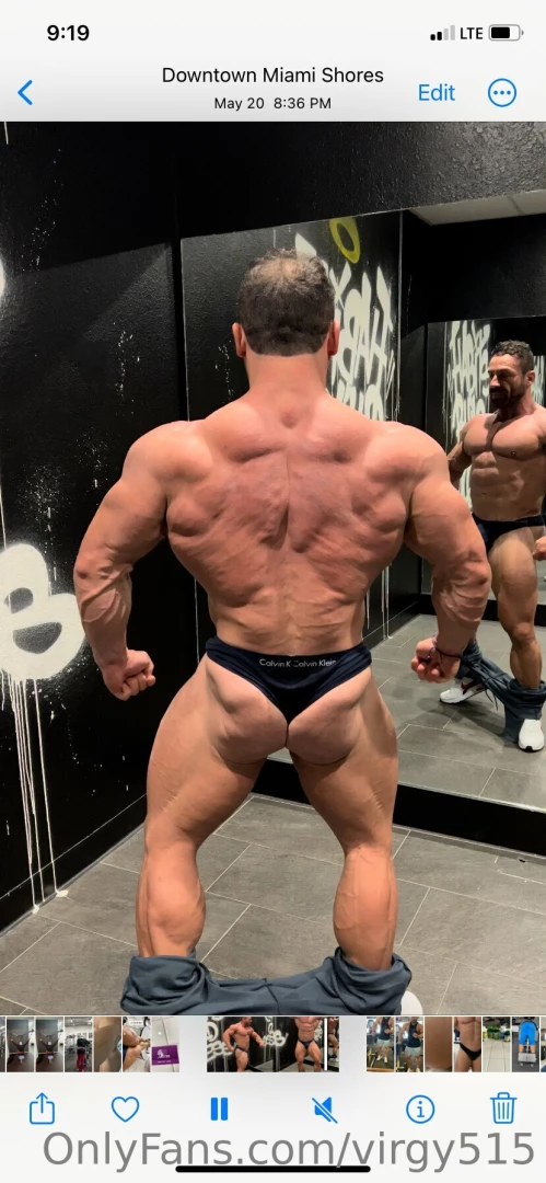 Little preview posing today after my back workout part 1 