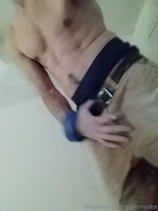 Sanding away is way better shirtless part 1