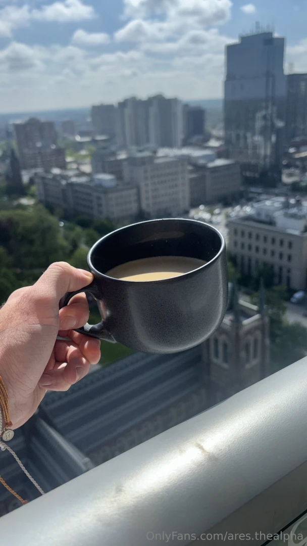 First morning in my new place 