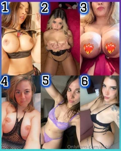 Are you ready for your best cumshot 1 sweet valenn 2 alliejonnson 3