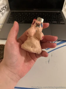 Made a lighter that looks like my boobs