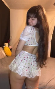 Do you like this set on me i love everything about it the lace sleeves part 4