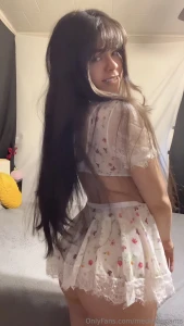 Do you like this set on me i love everything about it the lace sleeves part 2