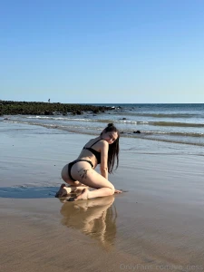 The warmth of the sun the softness of the sand and the sound of the