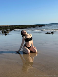 The warmth of the sun the softness of the sand and the sound of the part 1