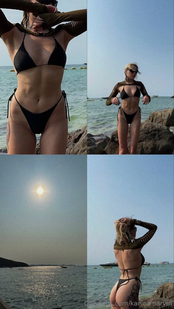 Some content for you from the beach if you want more just text me 