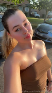 I am not wearing any panties under this dress