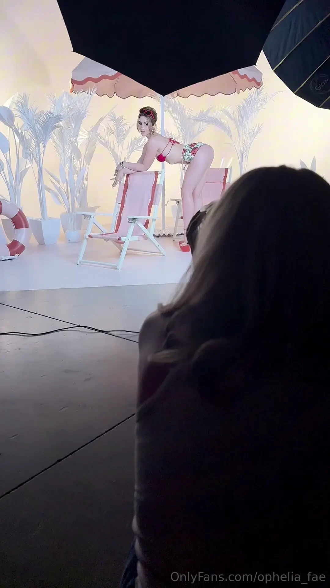 Some bts from my shoot with holly randall 