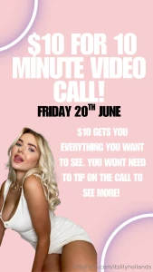 Limited spaces secure your slot now dm me with any questions x