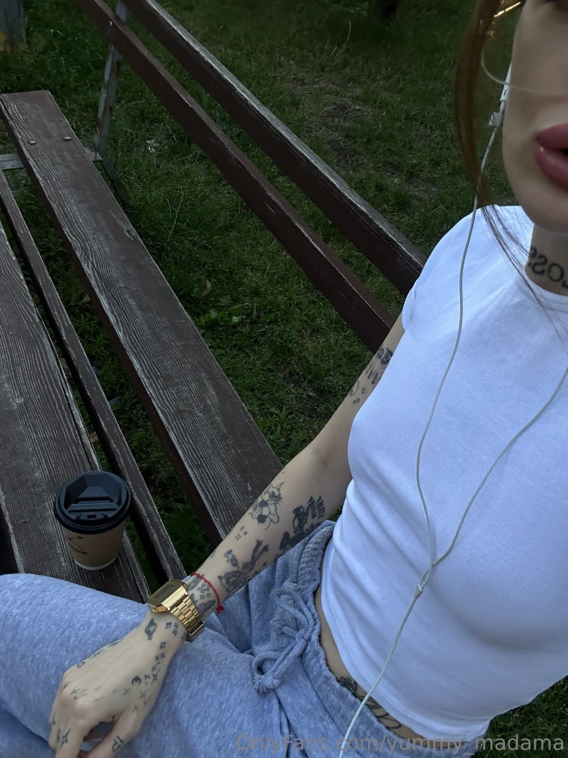 Vibing at evening park 