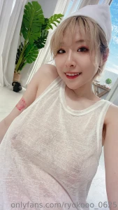 White tank top and a white cap just felt like keeping it simple today