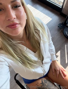 Ich war heute schon im gym flei ig und bin jetzt online schreibst du