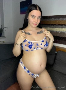 Pay attention she is very hot and pregnant emilywavee subscribe and part 142