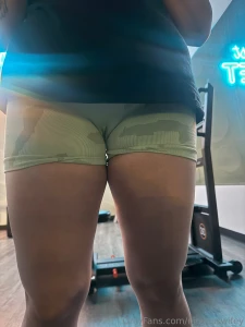 Hard day at the gym working on glutes of course always on a small part 2