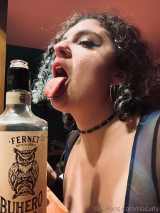 Drinking to encourage me to tell you that you have me hot