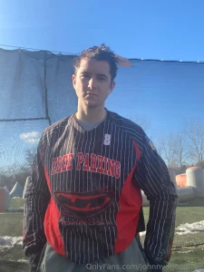 A little bit of snow can t stop me from going hard