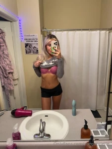 Nothing feels good like pulling up my shirt to reveal these sweet pair