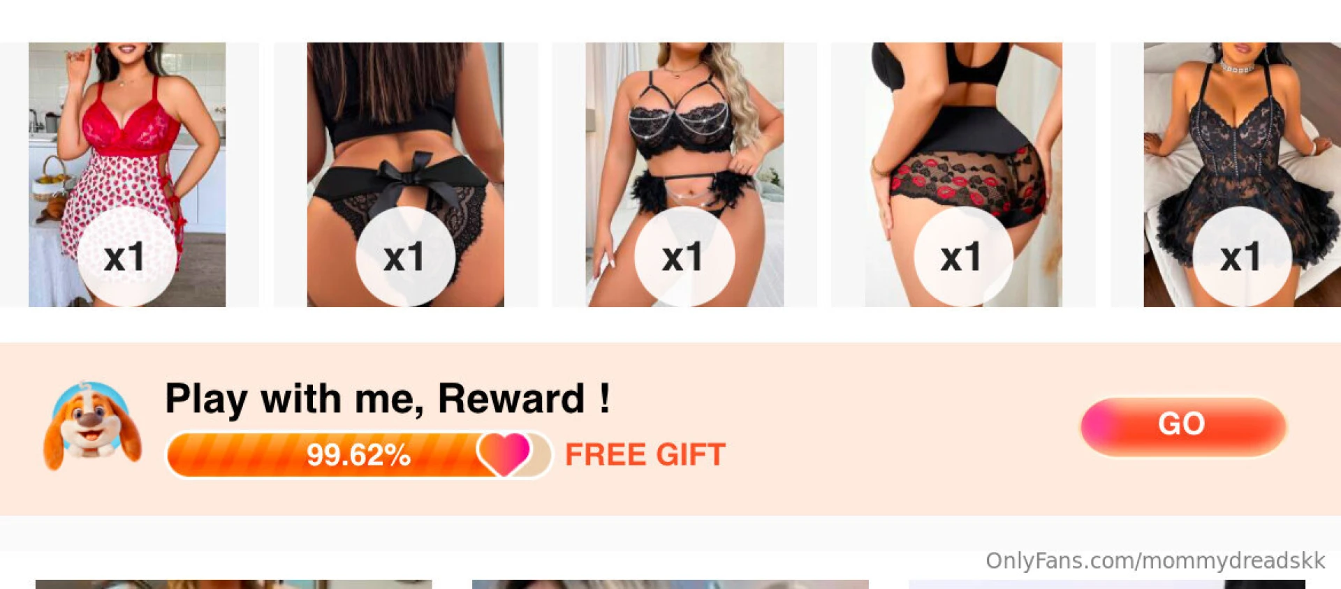 New lingerie ordered for new vids and photos stay tuned so excited part 4 