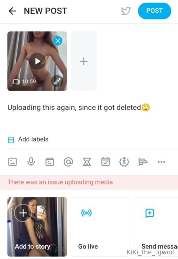 This is the 3rd video i tried uploading and this is what keeps on 