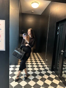 Lady in black this is my favorite color and i really think it suits me