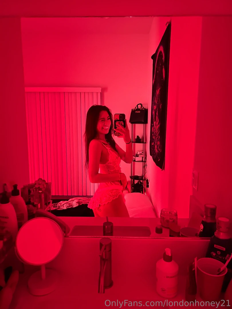 Mirror said yeah you re the one and i had to agree 