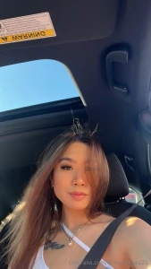 Morning vibes behind the wheel