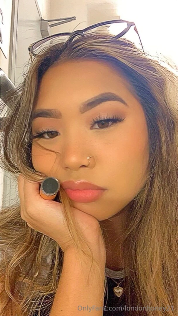 Cutie with this makeup on fleek 