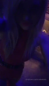 In studio novem viginti walking in red latex part 1